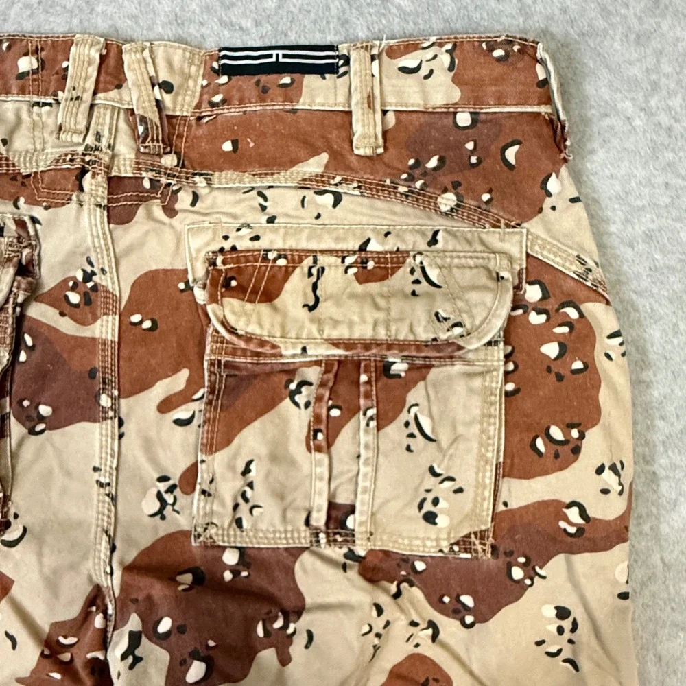 Jordan Craig Mens Desert‎ Chocolate Chip Camo Cargo Pants Tan Brown 38x32